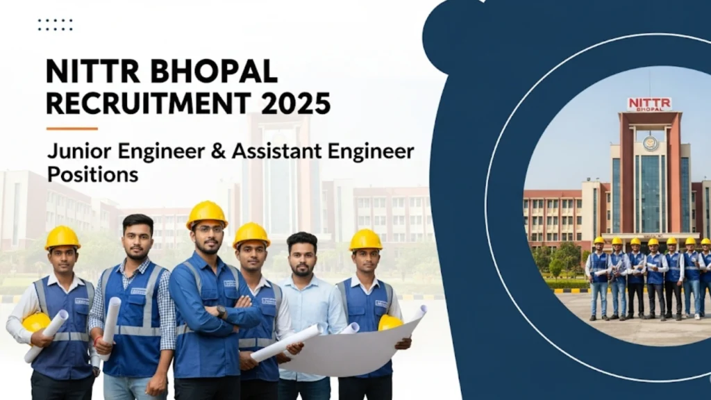 NITTTR Bhopal Recruitment 2025